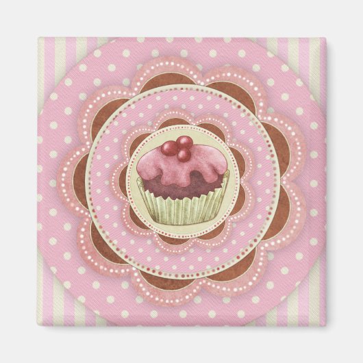 Cupcake Magnet (Vorne)