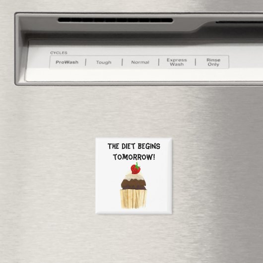 Cupcake Magnet (In Situ (Geschirrspüler))