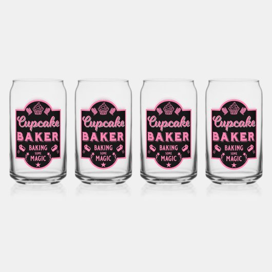 Cupcake Master Baker Dosenglas (Vorderseite)