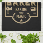 Cupcake Master Baker Geschirrtuch (Gefaltet)