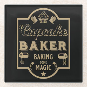 Cupcake Master Baker Glasuntersetzer
