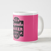 Cupcake Master Baker Jumbo-Tasse (Vorderseite Rechts)