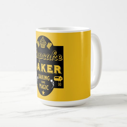 Cupcake Master Baker Kaffeetasse (VorderseiteRechts)