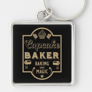 Cupcake Master Baker Schlüsselanhänger