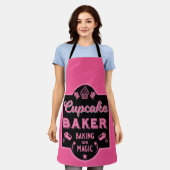 Cupcake Master Baker Schürze (Getragen)