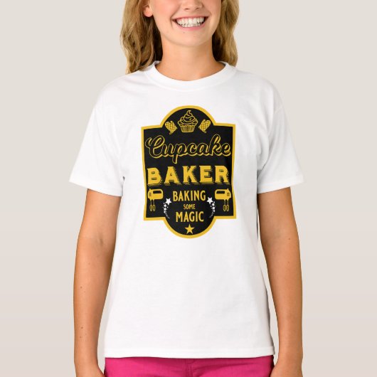 Cupcake Master Baker T-Shirt (Vorderseite)