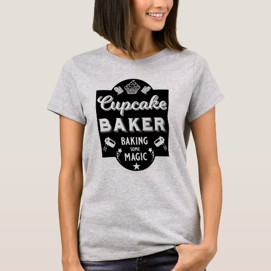 Cupcake Master Baker T-Shirt (Vorderseite)