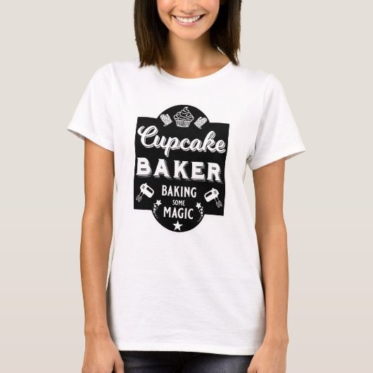Cupcake Master Baker T-Shirt (Vorderseite)