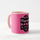 Cupcake Master Baker Tasse (Vorderseite Links)