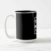 Cupcake Master Baker Zweifarbige Tasse (Links)
