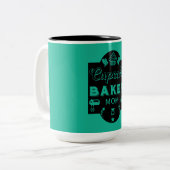 Cupcake Master Baker Zweifarbige Tasse (Vorderseite Links)