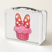 Cupcake Metall Lunchbox (Rückseite)