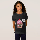 Cupcake mit Cherry von Natasha Us T-Shirt (Vorne ganz)