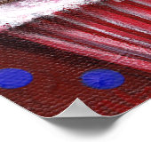 Cupcake mit dem Herzen Poster (Ecke)