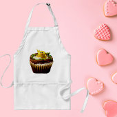 Cupcake mit Entendekor Schürze