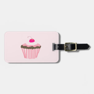 Cupcake mit Kirsche Gepäckanhänger