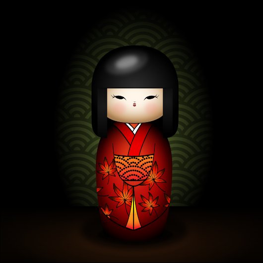 Cupcake mit Kirsche und Sprinklen Postkarte