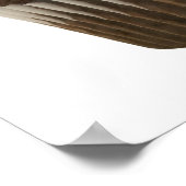 Cupcake mit Schokoladenvereisung, Studio-Shot 2 Poster (Ecke)