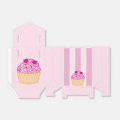 Cupcake mit Two Hearts Brautparty Goody Box Geschenkschachtel (Ungefaltet)