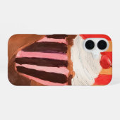 Cupcake mit Vanille-Frosting iPhone 16 Hülle (Rückseite (Horizontal))