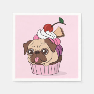 Cupcake-Mops Serviette
