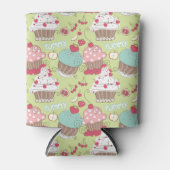 Cupcake-Muster Dosenkühler (Vorderseite)