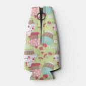 Cupcake-Muster Flaschenkühler (Rückseite)