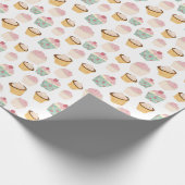 Cupcake-Muster Geschenkpapier (Ecke)