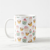 Cupcake-Muster Kaffeetasse (Links)
