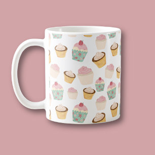 Cupcake-Muster Kaffeetasse