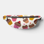 Cupcake Muster, Muffin Muster, Schokolade, Herz Bauchtasche (Ablage )