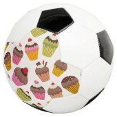 Cupcake Muster, Muffin Muster, Schokolade, Herz Fußball (Dreiviertel)