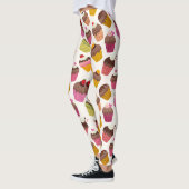 Cupcake Muster, Muffin Muster, Schokolade, Herz Leggings (Links)