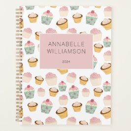 Cupcake Muster Personalisiert Planer