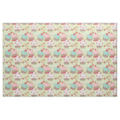 Cupcake-Muster Stoff (Fat Quarter (45,7 x 55,9 cm))