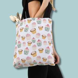 Cupcake-Muster Tasche
