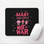 Cupcake nicht Krieg Mousepad (Mit Mouse)