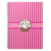 Cupcake-Notebook Notizblock (Vorderseite)