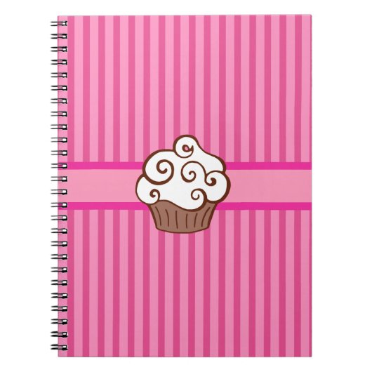 Cupcake-Notebook Notizblock (Vorderseite)