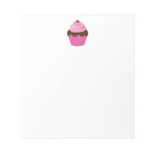 Cupcake Notizblock (Vorderseite)