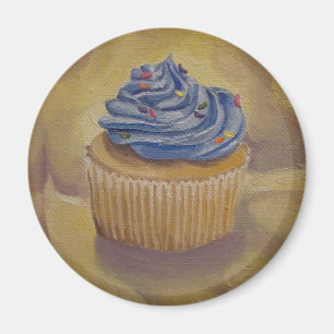 Cupcake Painting Magnet