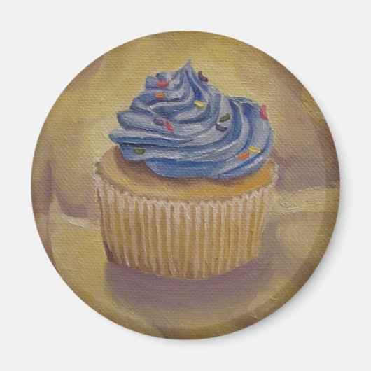 Cupcake Painting Magnet (Vorne)