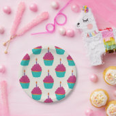 Cupcake Pappteller (Party)