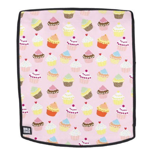 Cupcake Party Backpack #2 Face Rucksack (Abnehmbare Front)