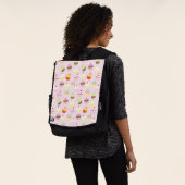 Cupcake Party Backpack #2 Face Rucksack (Ausgewaschen)