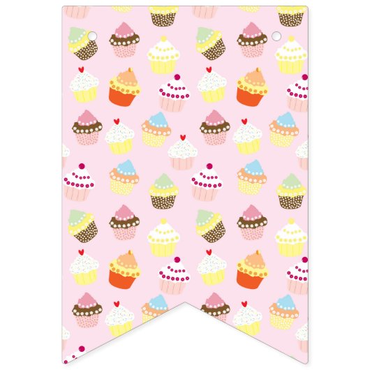 Cupcake Party Banner (Erste Fahne)