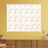 Cupcake Party Canvas Print Leinwanddruck (Insitu (Wohnzimmer))