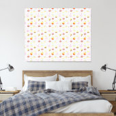 Cupcake Party Canvas Print Leinwanddruck (Insitu (Schlafzimmer))