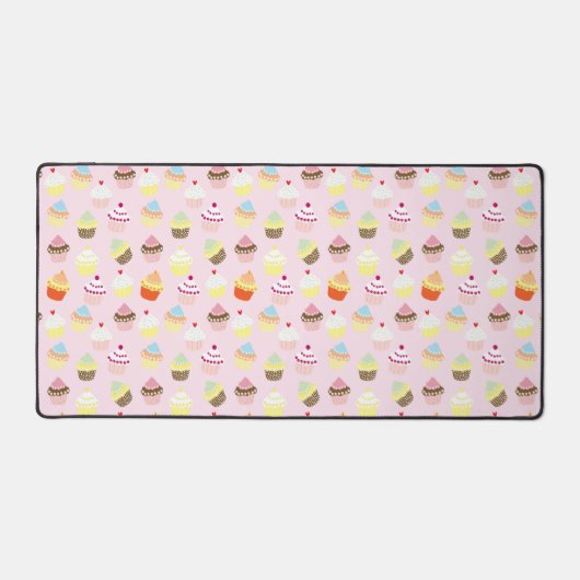 Cupcake Party Desk Mat Schreibtischunterlage (Vorderseite)