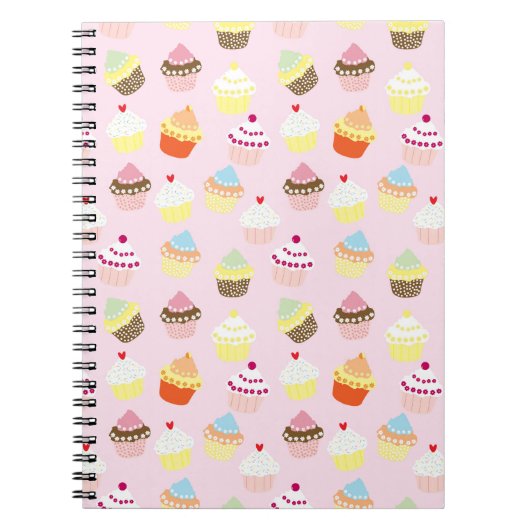 Cupcake Party Foto Notebook Notizblock (Vorderseite)